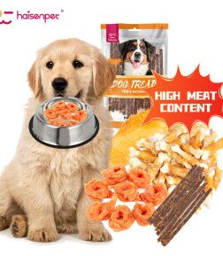 Factory Direct Supply Dog Treats Nutritional Balance Chicken Flavor High Protein Puppy Snack Rodlike Shape Vitamins & Minerals