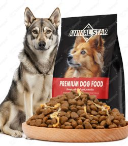 FDA Free Samples Custom Shape Healthy High Quality Protein Beef and Prebiotics Dry Dog Food