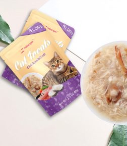 Cat Treats Factory Customized High Quality Chicken Tuna Vegetables Beef Salmon Pet Wet Food