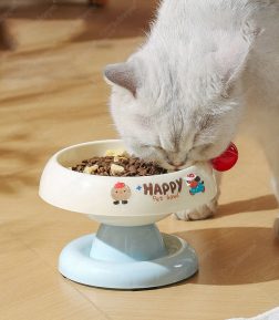 Fast Delivery  Neck Protection Color Non-Slip Stainless Steel Pet Bowl