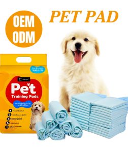 OEM ODM Factory Wholesale Pet Training Pad 5-Layer Disposable Pet Urine Pee Absorption Waterproof