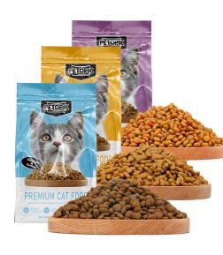 Custom OEM ODM One Stop Service Wholesale Bulk Pet Kitten Food Various Tastes Dry Cat Food