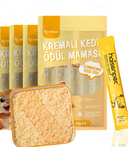 Hot Sell OEM ODM Factory Wholesale Various Flavors Nutrient 10g Rich Omega-3 Cat Wet Creamy Food