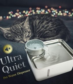 Factory Direct Supply Ultra Quiet Stainless Steel Smart Cat Pet Water Dispenser