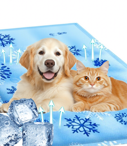 Popular Newest Product Instant Cooling No Refrigeration Needed  Waterproof Summer Cool Pet Dog Cooling Gel Mat
