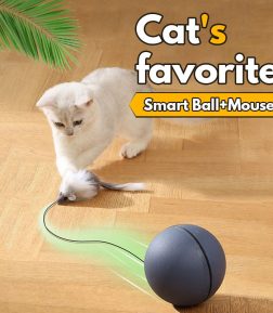 Custom Pet Smart Toy Automatic Intelligence Interactive Teasing Cat Ball Toy