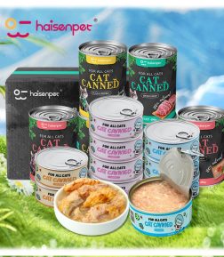 Factory One-Stop Service Multiple Flavors Real Meat Pet Wet Cat Food