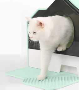 Cat Clean up Products Large Space Sandbox Closed Cat Litter Box for Cats