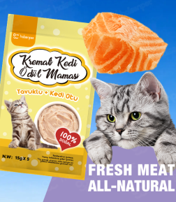 OEM Factory Direct Sales High Quality Grain Free Hyposensitivity Wet Cat Food Treats