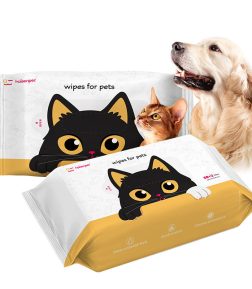 Haisen OEM/ODM Factory Dog Cat Paw  Tooth Soothing Mouth Safety Pet Cleaning Wipes