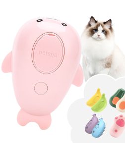 Fast Shipping Spray Comb Dolphin 3 in 1 Electric Pet Steam Brush