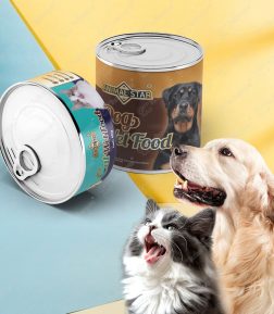 Free Sample High Protein Various Flavors Canned Wet Cat Dog Food with Skin & Coat Health and Joint Health Benefits