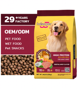BSCI OEM Dog Food Wholesale Direct Sales Price Organic Healthy Delicious Dry Dog Food Pet Food