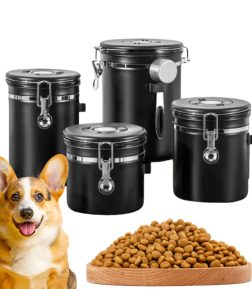 Large Capacity Multipurpose Moisture-proof Cat Dog Food Storage Box Pet Food Storage Container