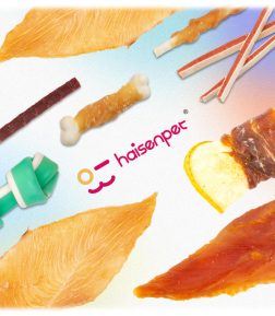 Factory Direct Supply Organic Beef Flavor High Protein Sausage Training Rewards Dog Treats for Digestive Health