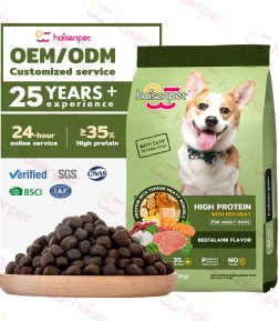 Direct Sales Price Dog Food Factory Wholesale High Quality Fresh Improve Immune Systems Fish Beef Meat Dry Dog Food