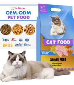 Factory Exports High Protein Customized Flavors Shapes Dry Food for Cat