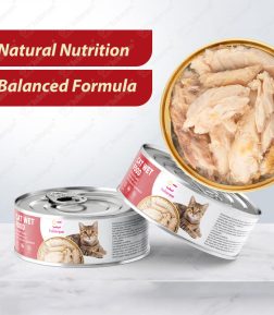 Best Seller Flexible MOQ Digestible Flavorful Human-Grade Premium Pet Wet Cat Food