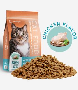 OEM Cheapest Cat Food Factory Exports 10KG High Protein Pet Food Raw Chicken Flavors Fish Shapes All Age  Cat Dry Food
