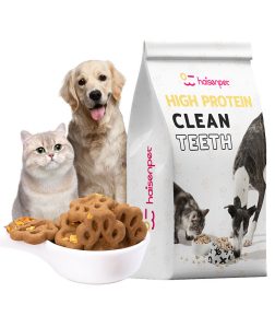 Wholesale Pet Food Manufacturers Factory OEM Duck Meat Apple Dry Biscuit Weight Gain Delicious High Protein Treat Dog Food