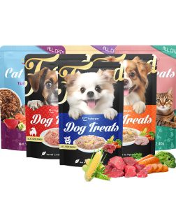 OEM ODM Pet Wet Food Chicken Tuna Salmon Pork Vegetables Beef Cat Treats
