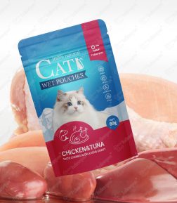 OEM ODM Factory Wholesale All-Natural Tuna Chicken Salmon Beef Hypoallergenic Cat Wet Food