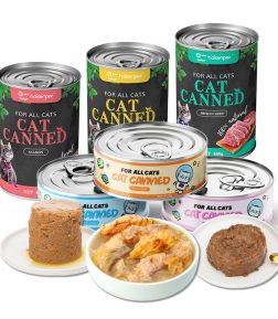 Free Samples Canned Pets High Protein Various Flavors Wet Food for Cats