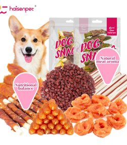 Factory Direct Supply Wholesale Bulk Pet Treats Duck Flavor High Protein Dog Snacks