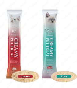 Custom OEM ODM Adequate Stock Mousse Form Healthy Hypoallergenic Cat Treats Fresh Meat Nutrient Cat Wet Creamy Food
