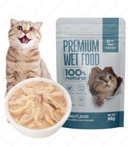 Spot Inventory Free Samples Tuna Flavorful 85g Preservative-Free Natural Cat Wet Food
