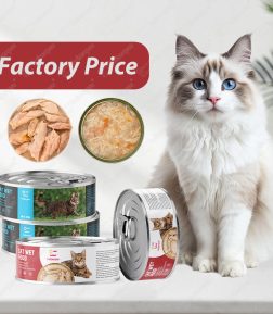 Factory Wholesale One-Stop Solution 375g Chicken Fish Rich in Omega-3 Pet Wet Cat Food