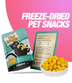 Free Samples Fresh Meat Various Flavors High Protein 0 Additives Chicken Freeze-dried Pet Snacks Cat Dog Treats