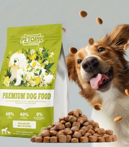 OEM 48 Hour Shipping One Stop Service Custom Shape Various Flavors Meat Dry Dog Food