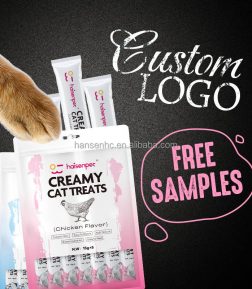 OEM ODM Factory Direct Supply High Protein Complete Nutrition Heathy Tuna Chieken Salmon Flavor Wet Pet Cat Food Treats