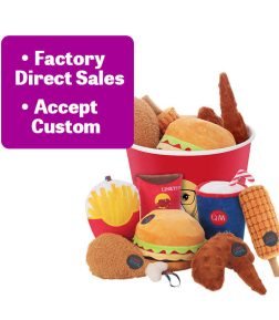 Factory Direct Sales Chew Bite Resistant Stuff Squeaky Dog Interactive Toys