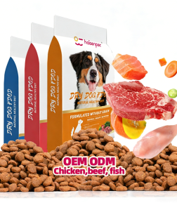Free Samples Wholesale Bulk Puppy Polypeptide Chicken Beef Fish Dry Dog Food