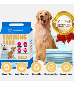 Custom Label Custom Positioning Quick Drying Pee Pads for Dogs