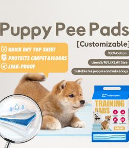Quick Drying Custom Size 60x90cm 60x60cm 45x60cm 33x45cm Puppy Dog Pee Pads
