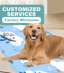 Sales 30*40 No Refrigeration Needed Lightweight Eco-Friendly Summer Cool Pet Dog Cooling Gel Mat